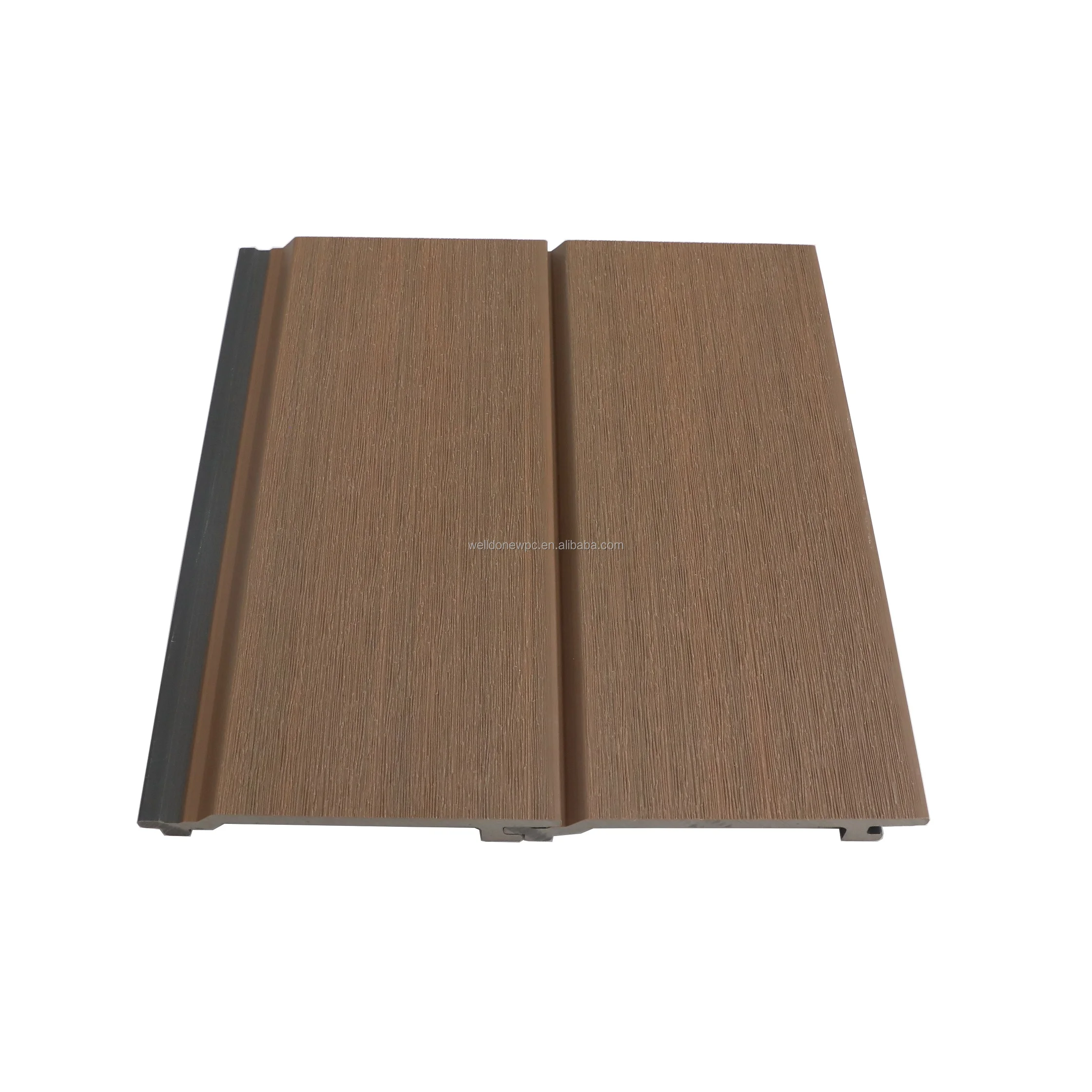 Wpc Exterior Wall Facade Panel Cladding Fluted Wall Board Interior Wpc