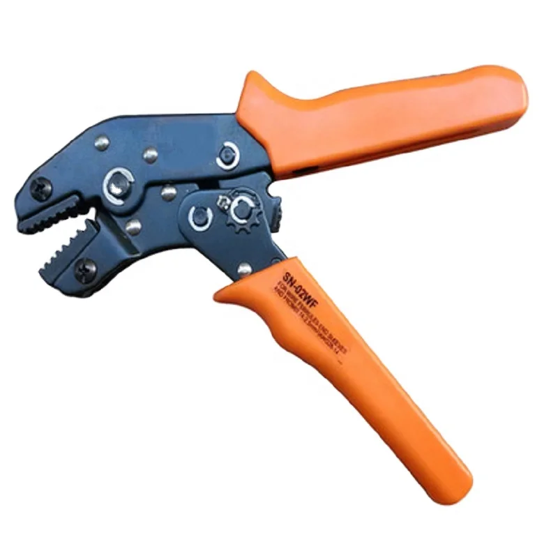 Non-Insulated Cable End-Sleeves Crimper Plier SN-02WF 