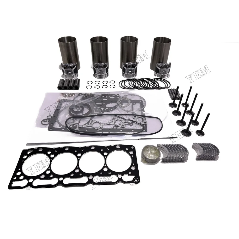 V1505 V1505BH V1505-E2 Overhaul Rebuild Kit for Kubota Engine B3030HSD Tractor