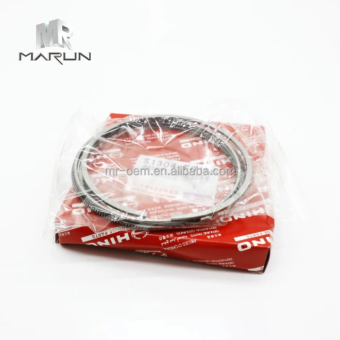 Original J05E Piston Ring STD S1304-E0150 for SK250-8 Diesel Engine Construction Machinery Parts
