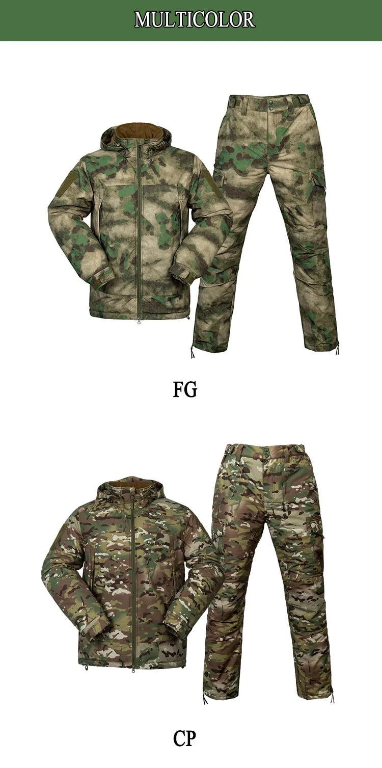 Waterproof Uniform Winter Camouflage Tactical Suit