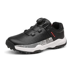 New Leather Wide Version of the Sole Walking Shoes Casual Daily Golf Shoes Lightweight Breathable Casual Daily Shoes