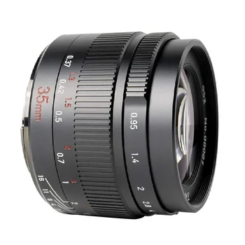 7Artisans MF 35mm F0.95 Large Aperture Standard Prime Lens for E/FX/EOS-M/Z/43-Mount Sony A7 A7II A7R A7RIII A7S A7SIII A6000 detail image