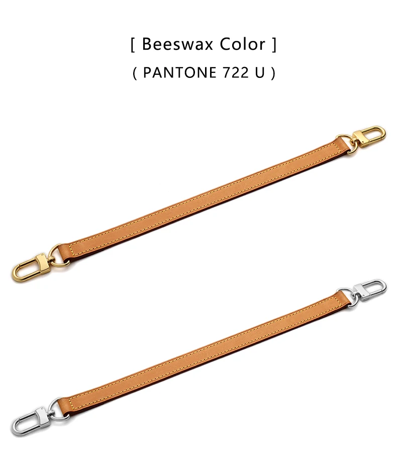 Genuine Cowhide Leather Replacealbe Bag Handles Handbag Straps