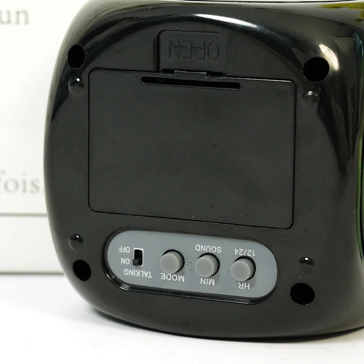 New Electric Alarm Clock Decoration Desktop Digital Lcd Projection Digital Nightlight Table Clock