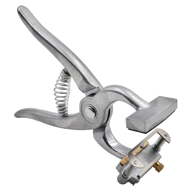 Pig Rabbit Body Tattoo Gun Aluminum Alloy Tattoo Piercing Tagging Plier Animal Tattoo Kits with Number and Letter