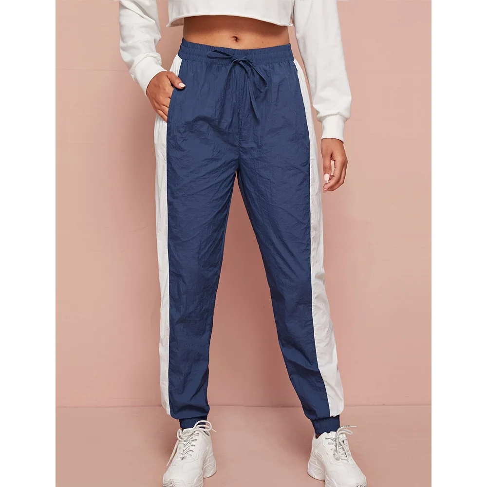 polyester joggers womens