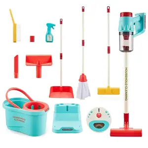 EPT Girl Toys Detachable Kids Cleaning Toy Set Pretend Play Housekeeping Kit Stem Really Clean Toys