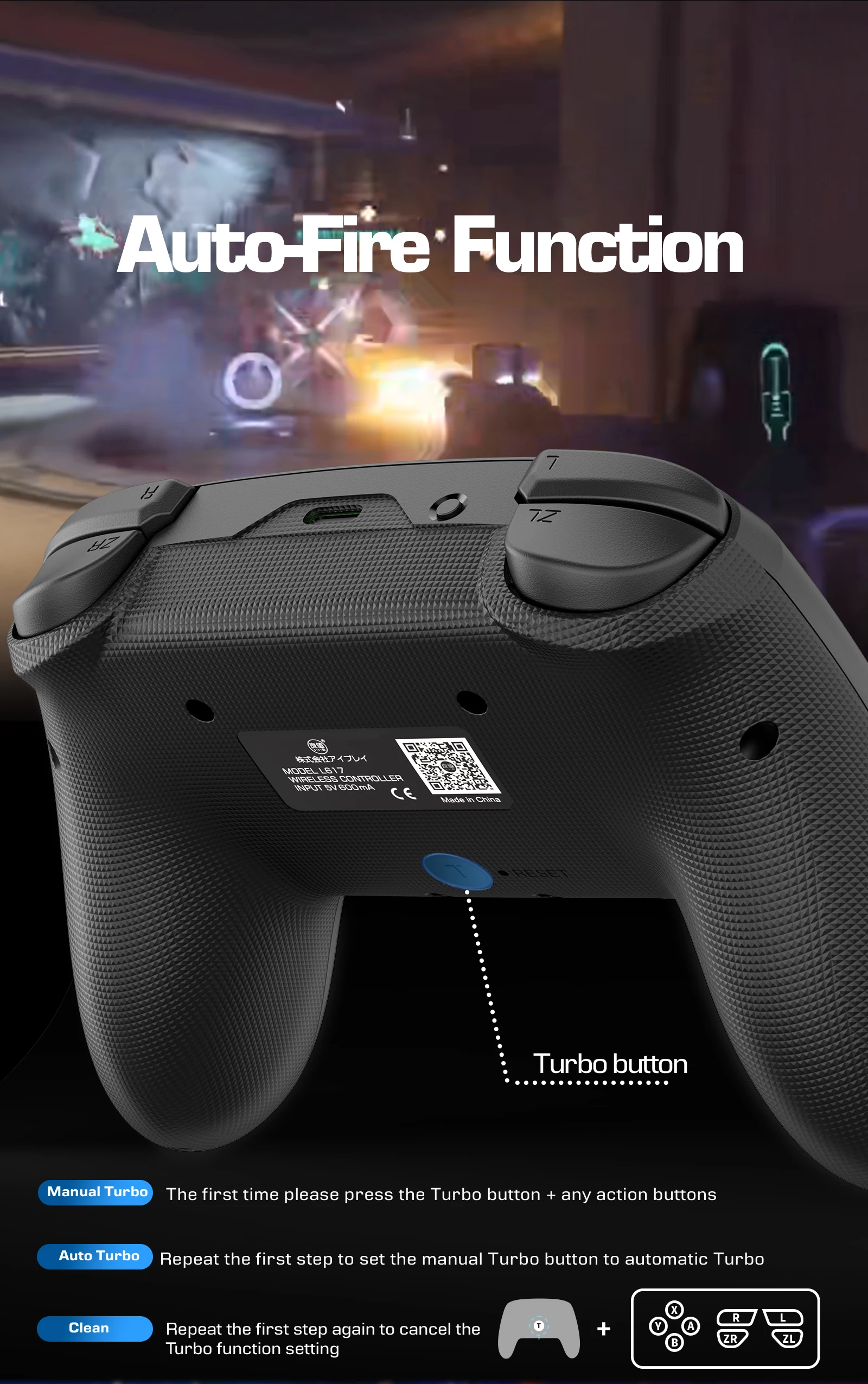Iine Wireless Controller For Nintendo Switch/lite/switch Oled,Pro ...