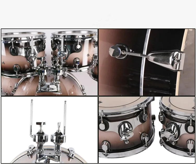 Gradient Color Customizable High Quality Drum Kits Set Musical