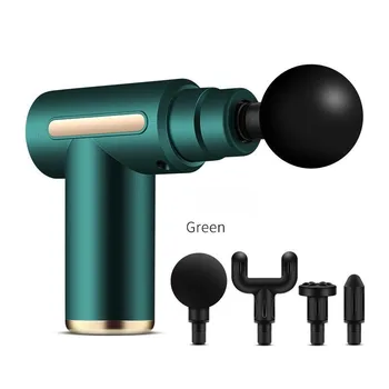 Rechargeable Muscle Stimulator Deep Tissue Facial Massager Body Massage Gun for Body Relaxation Slimming Shaping