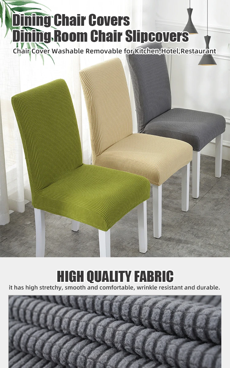 Wholesale Banquet Wedding Chair Slipcovers Spandex Dining Room Chair