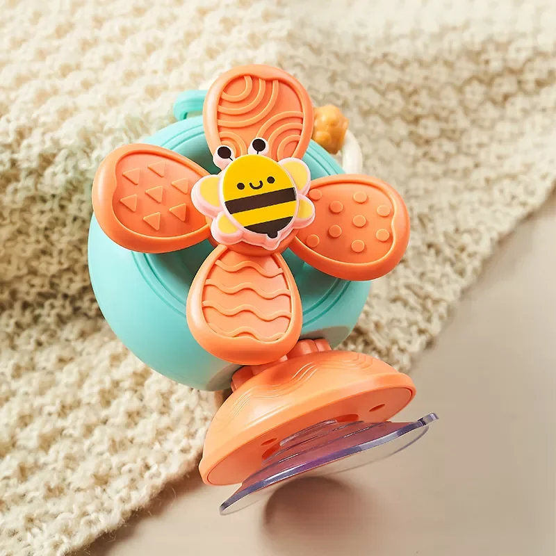 Лидер продаж 2023 Спиннер на присоске DF игрушка Детский спиннинговые Игрушки для малышей музыкальное колесо обозрения