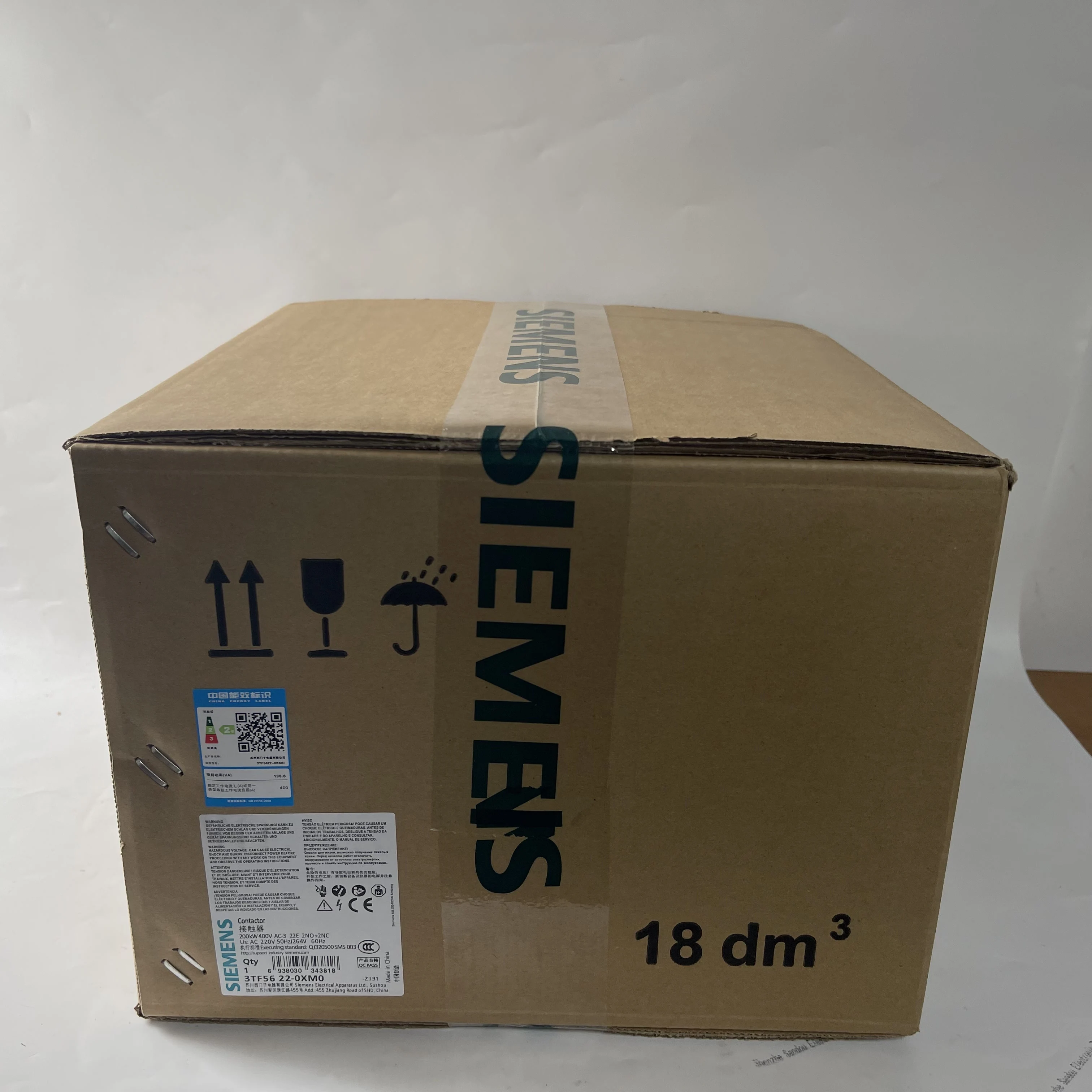 SIEMENS Contactor 3TF5622-0XM0 SIEMENS Contactor 3TF5622-0XM0