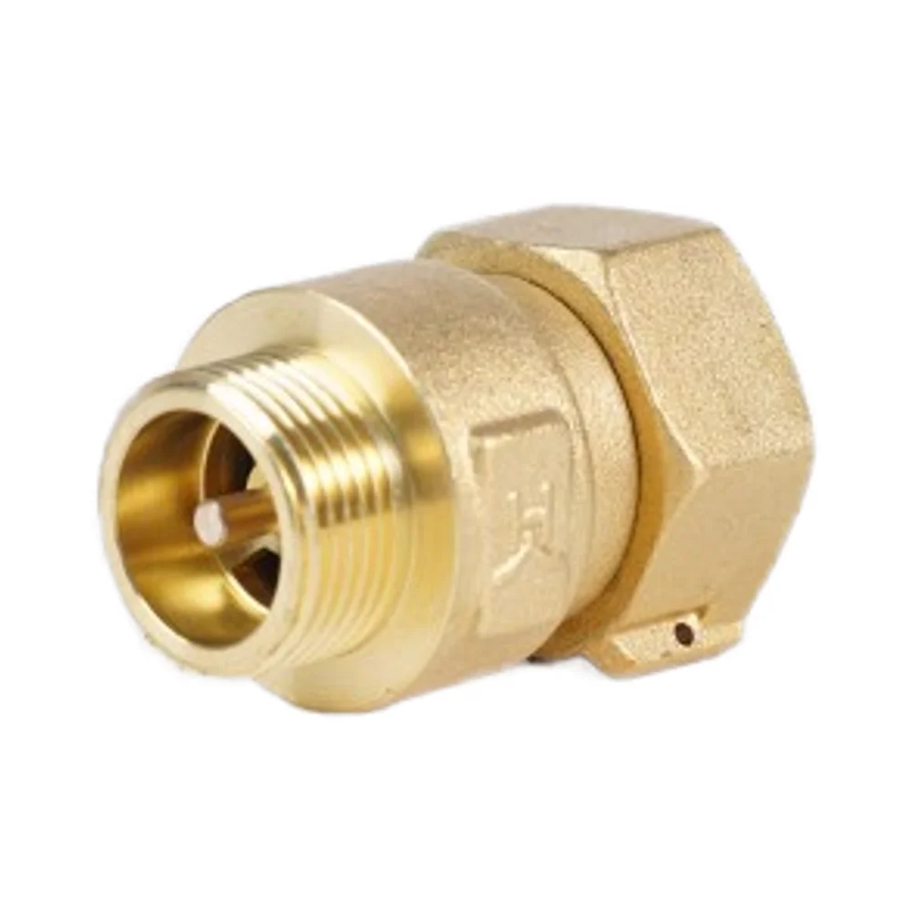 High Quality Durable 1/2\" 4\" Inch Brass Check Valve Manual Non-Return Water Plumbing Materials Pressure Reducing Adjustable factory