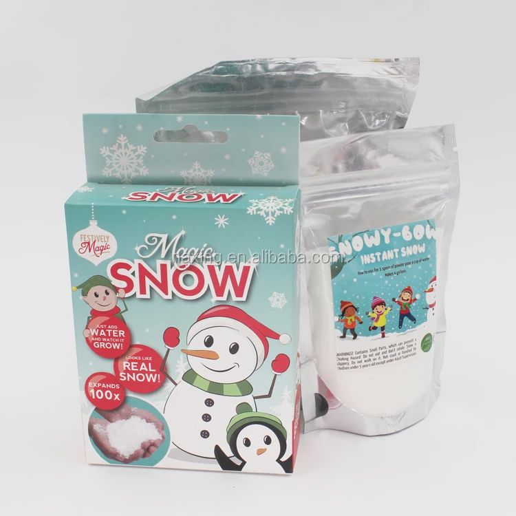 2026 New Style Artificial Snow Instant Snow Fluffy Snow Manufacturer