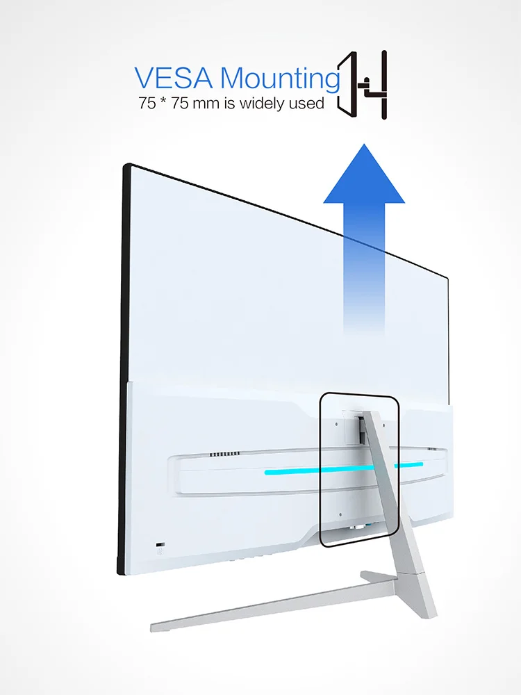 Hot sales 24 inch fhd screen monitor ips 75hz 1080p curved portable computer monitor computer hardware & software