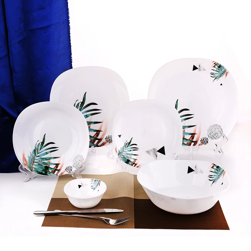 столовый набор opal glassware 9 предметов китай. столовая посуда опаловое стекло. Scott living посуда. столовая посуда опаловое стекло. Millimi таис посуда.