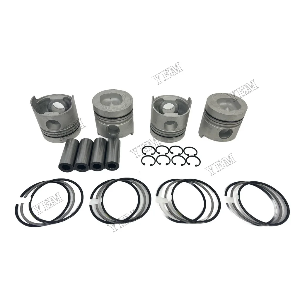 4BD2 Overhaul Rebuild Kit for Isuzu Engine Kit Gasket Piston Set 5