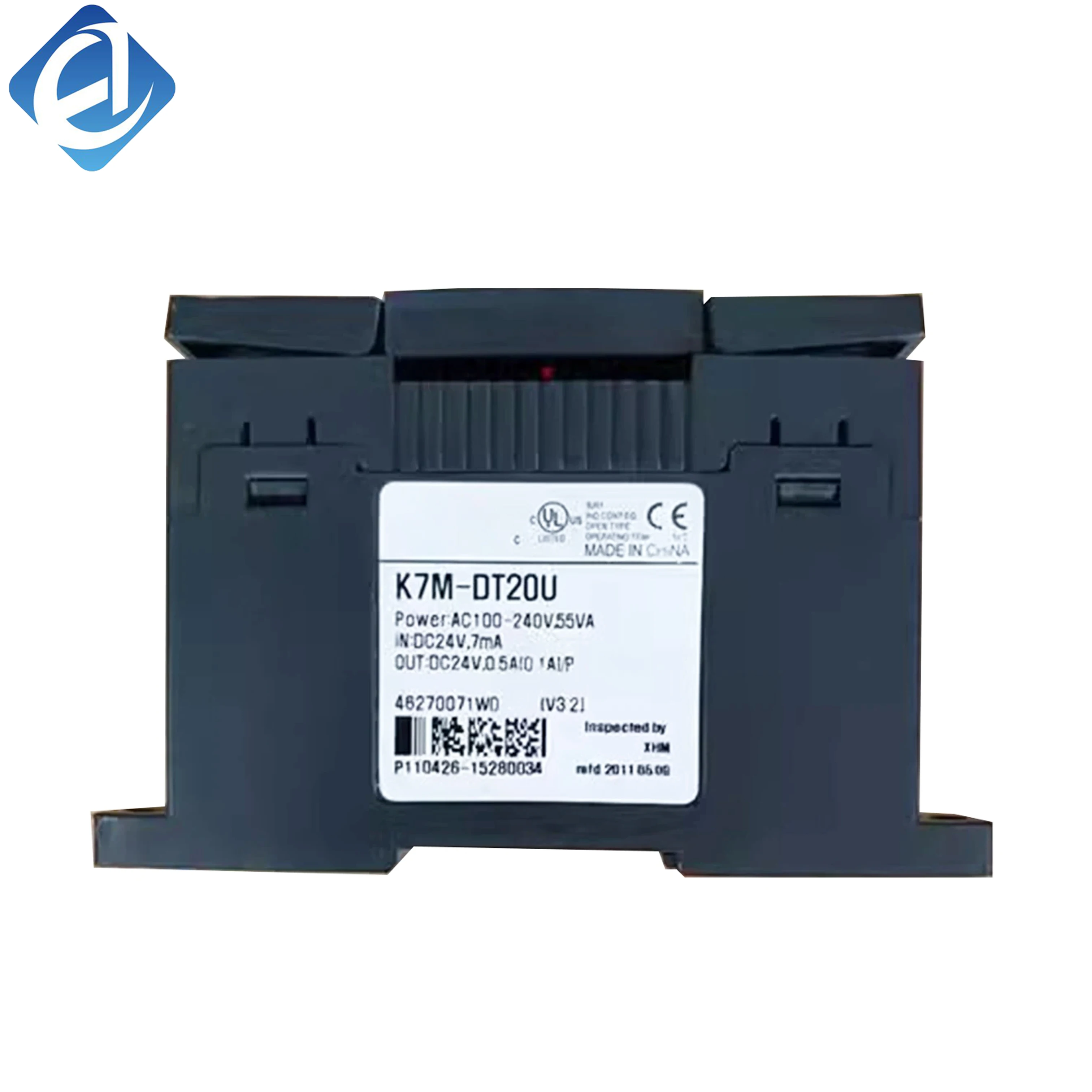 New Original K7M-DT20U is a K7M series compact PLC controller with transistor I/O. It integrates built-in input and output points, supports basic logic, timing and counting functions. With stable operation and easy programming