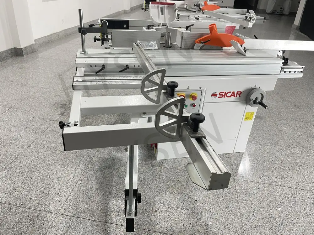 Woodworking Machines SICAR Brand 5 Functions Wood Shaper Saw Thicknesser Planer Combination Woodworking Machines