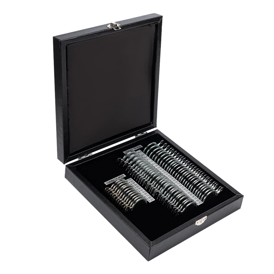 Eye Sight Examination Instrument Optical Optometry Test Box Equipment JS-68 Trial Lens Set