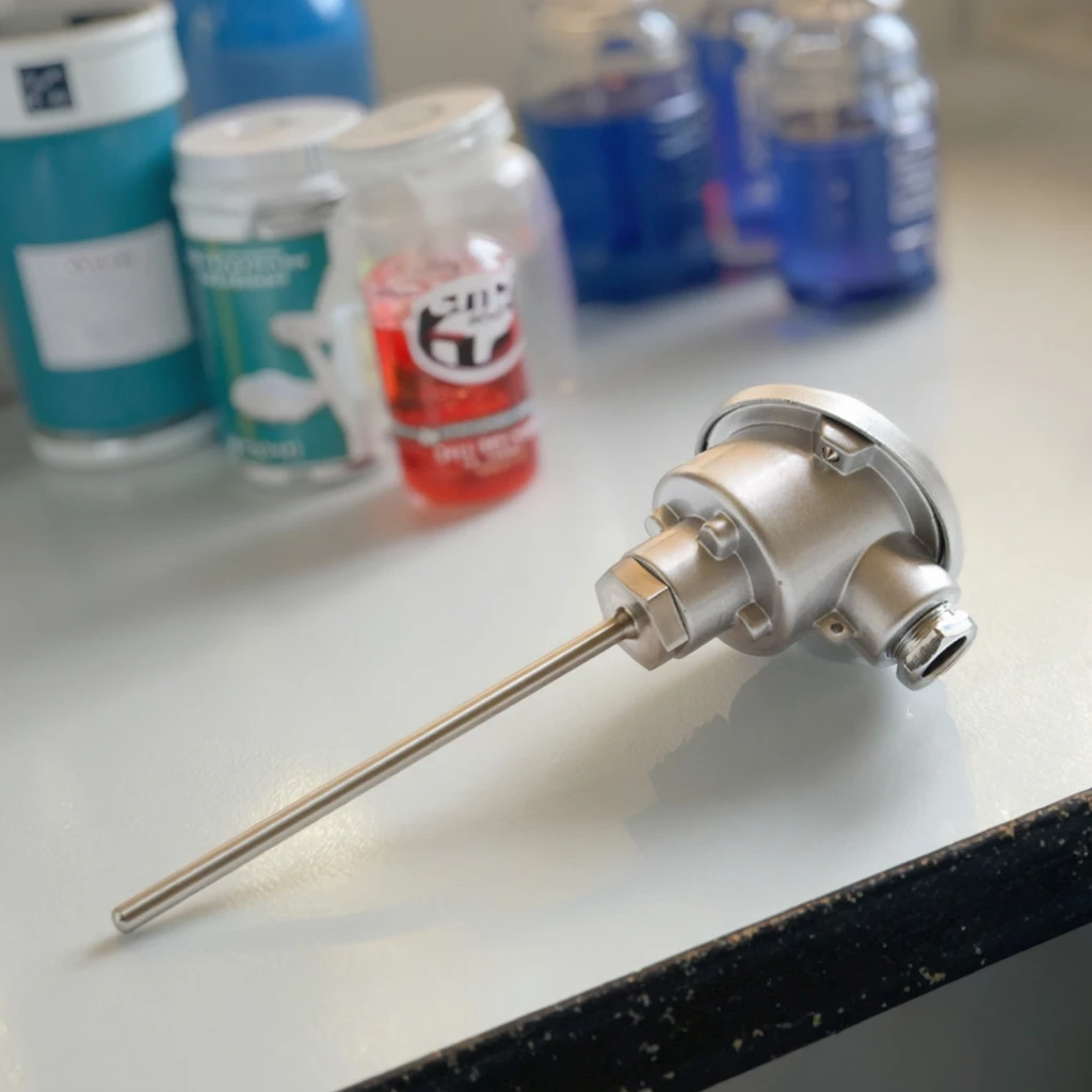High Accuracy PT100 K Thermocouple Stainless Steel Probe Industrial Temperature Sensor Assembly OEM Customizable Junction ODM