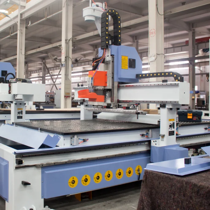Quick UE 1224 Woodworking CNC Router Panel Furniture Making Machine with Loading Unloading System