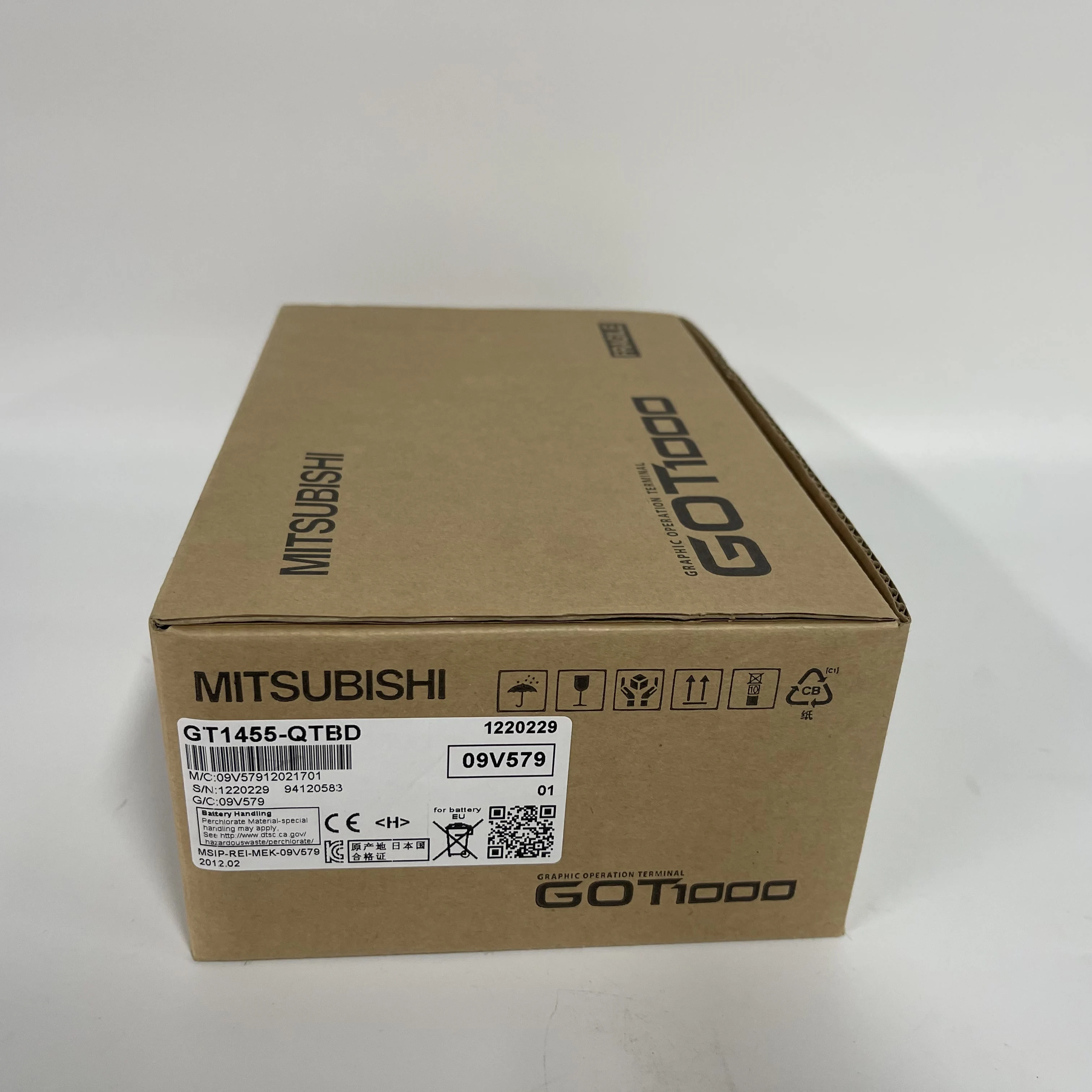 Mitsubishi Graphic Operation Terminal (HMI) GT1455-QTBD Mitsubishi Graphic Operation Terminal (HMI) GT1455-QTBD