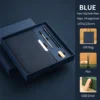 ชุดสูทสีน้ำเงินพร้อมแฟลชไดรฟ์ USB