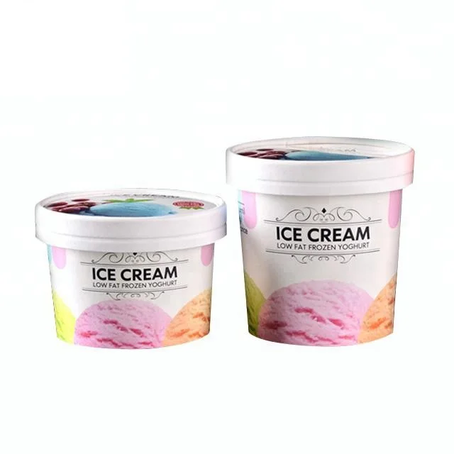 1 Piece Wholesale popular design cheap glass ice cream containers