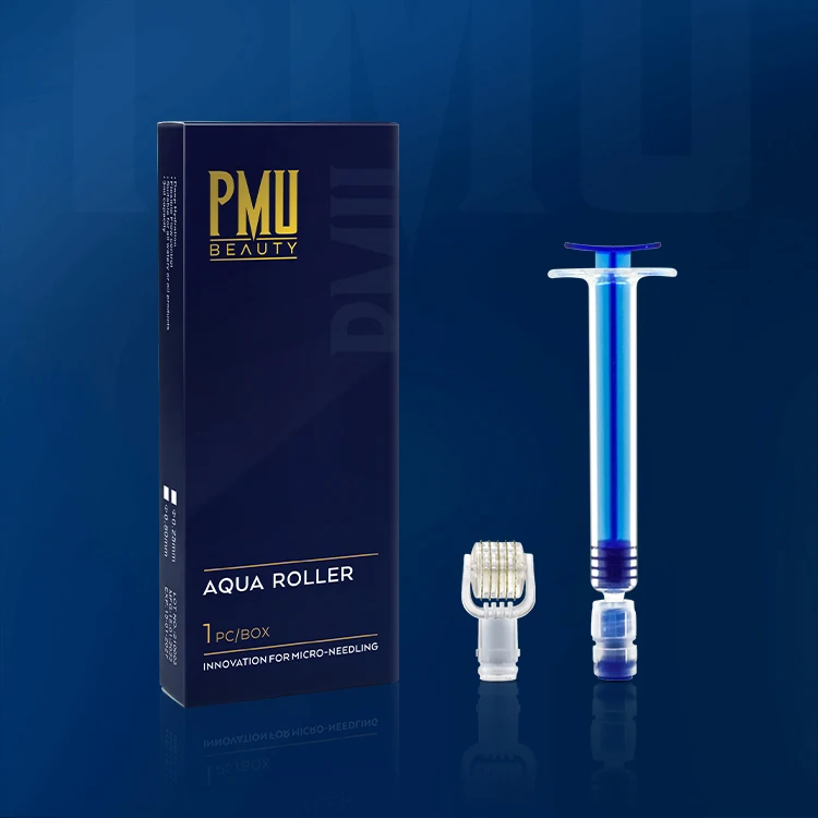 Новинка мезотерапия Aqua Derma Roller в ампулах шприц для мезотерапии сыворотка-аппликатор ухода за