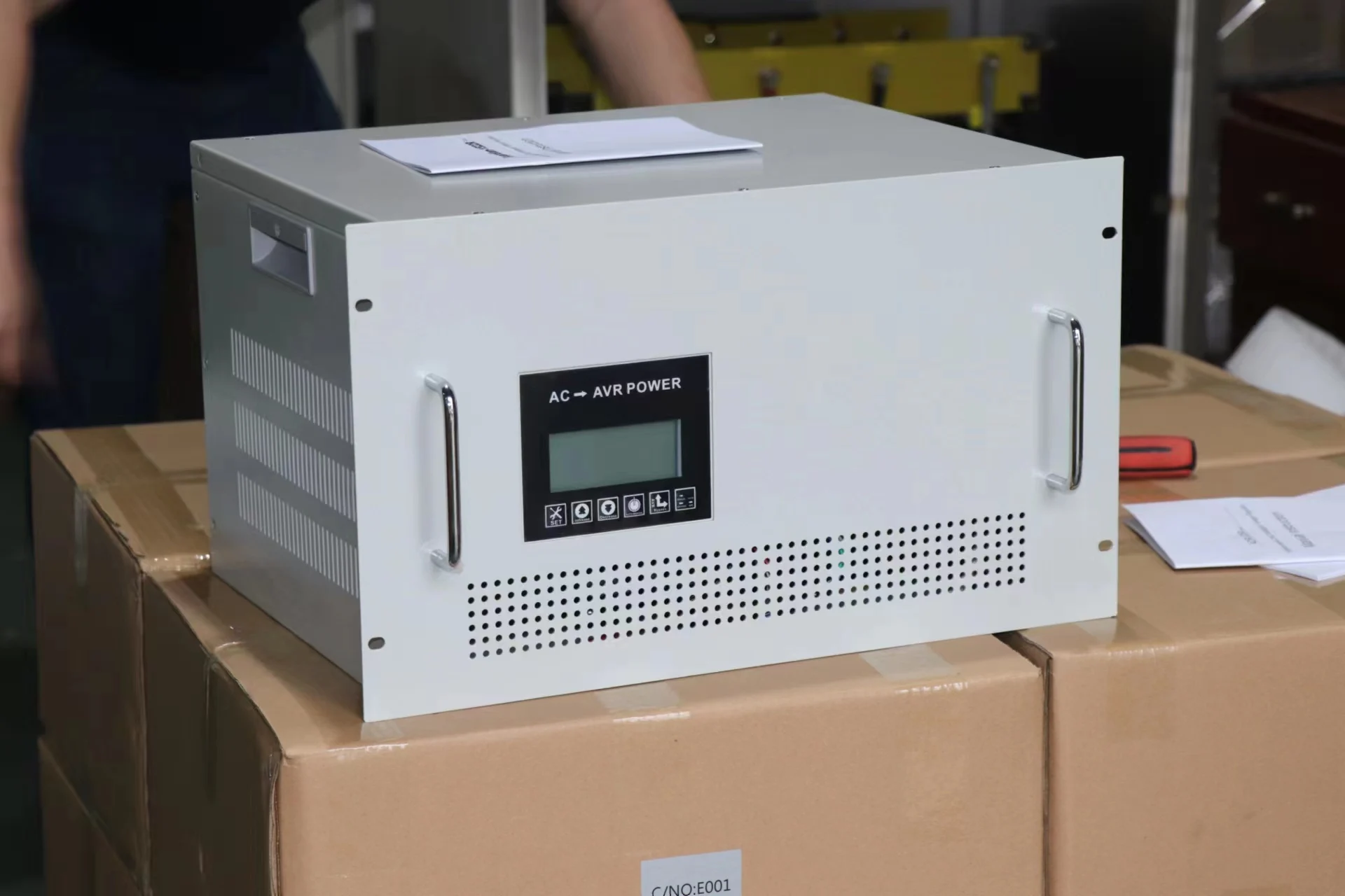 Good Quality Automatic Single Phase 5KVA Voltage Stabilizer for UPS Rack Mount Single Phase Ac Voltage Regulator