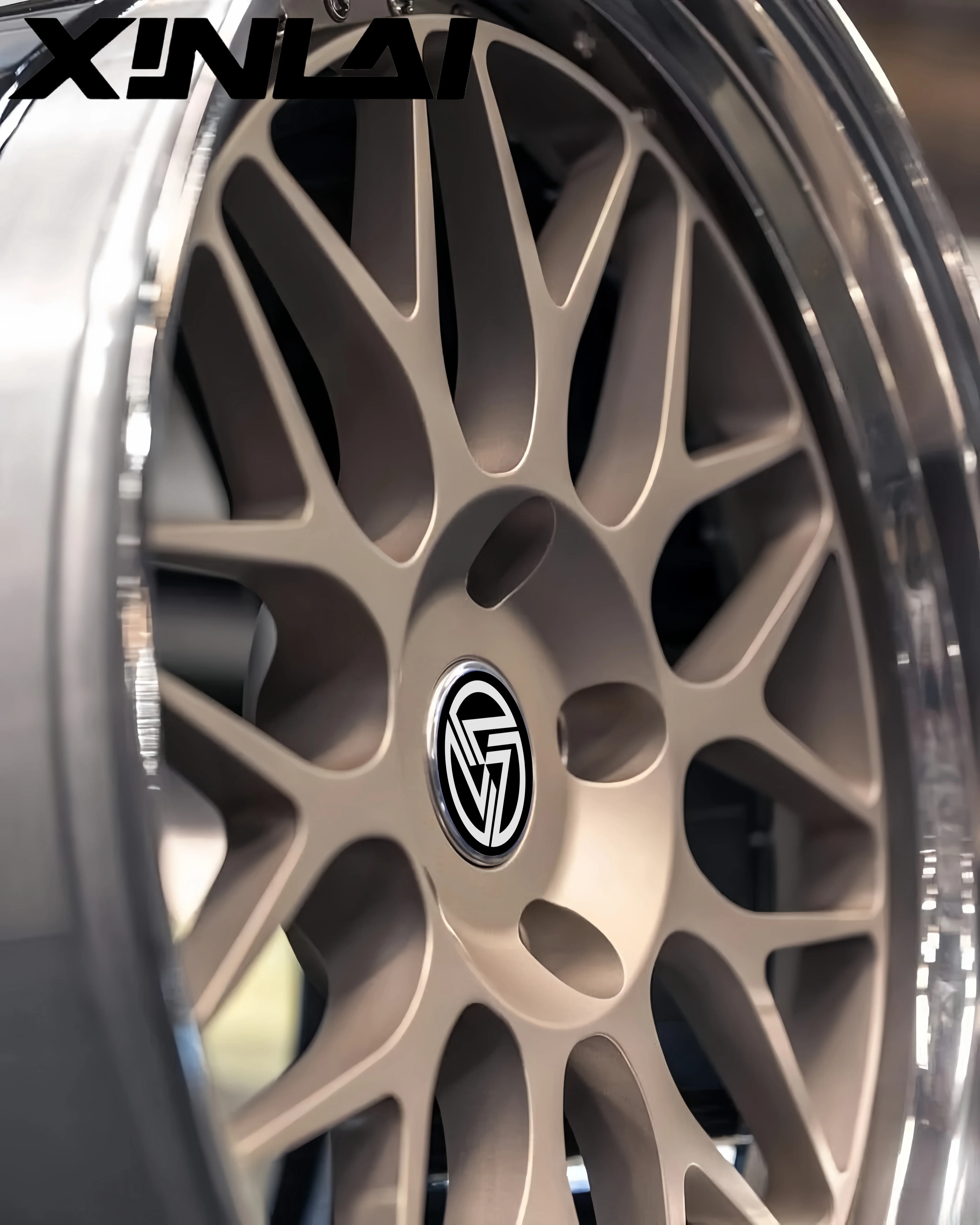 XINLAI Deep Concave Forged Deep Lip Wheel 5x114.3 5x120 5x112 19 20 21 22inch 2-piece Forged Wheels for Benz Audi Benz - Image 6