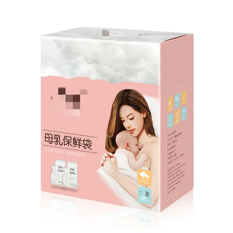 30pcs 8oz Customised Presterilized Breast Milk Storage Bags Bpa Free