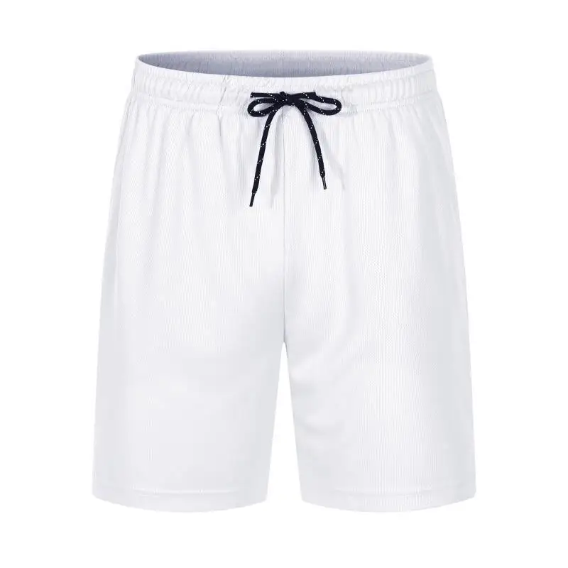 Men's Quick Drying Solid Color Shorts Pure Color Beachwear Casual Summer Black Man Swim Shorts Wholesale581_voghion.com