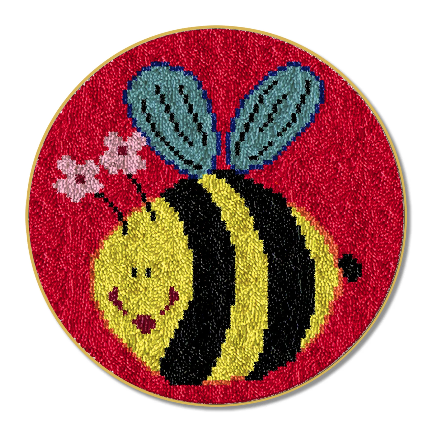 Набор ковров с 3D-сегментной вышивкой