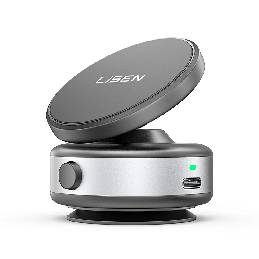 LISEN 360° Rotating Adjustable Phone Holder No Trace Mount