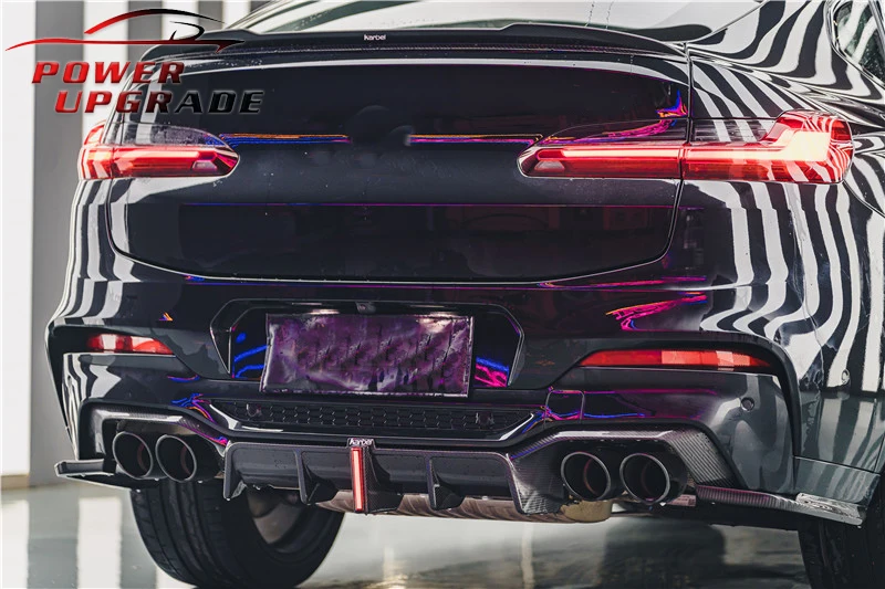 X4m Rear End Rear Diffuser Rear Bumper Carbon Fiber Car Body Kit for BMW X4M F98 ...