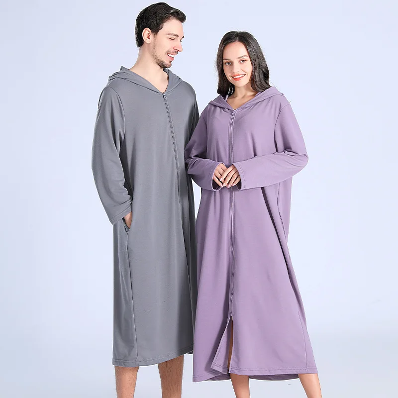 womens summer robes with zipper