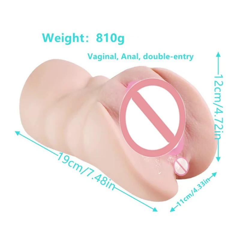 Silicone Simulation Male Masturbator Cup Big Ass Butt Masturbators  Artificial Pussy Vagina for Man Male Masturbation Cup