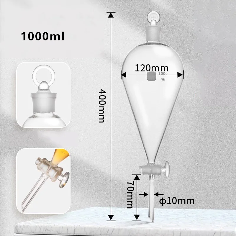 Separation Lab Glassware Laboratory glassware Laboratory glassware Borosilicate Separating ...