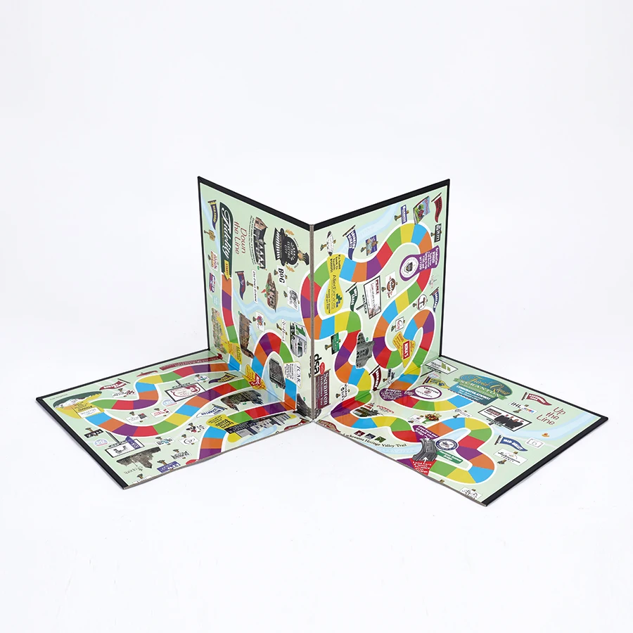 Custom Factory Direct Low Price Board Game Advanced Technology Paper Pieces Fun Group Game Monopoli manufacture