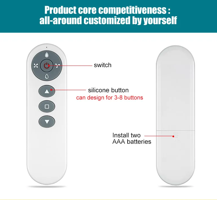 Details about   Smart Wireless Remote Control Button Minimalist Device Household Luxury Solution 