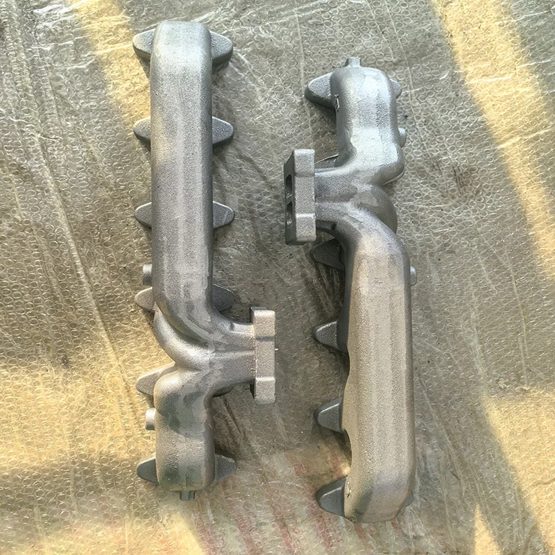 Support Four-party Turbo Exhaust Manifold Aluminum Alloy Gravity Casting High-Performance Racing Car Parts factory