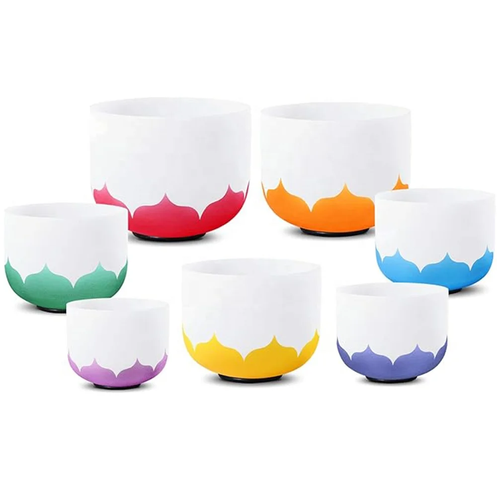 クリスタルシンギングボウル　　7点セット MEINL Sonic Energy Crystal Singing Bowl Chakra Set 7個セット