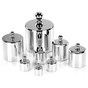 Neewer 8 Pieces 1000g Stainless Steel Calibration Weight Set Case Tweezers for Digital Jewellery Scale Science Lab Photo Studio detail image