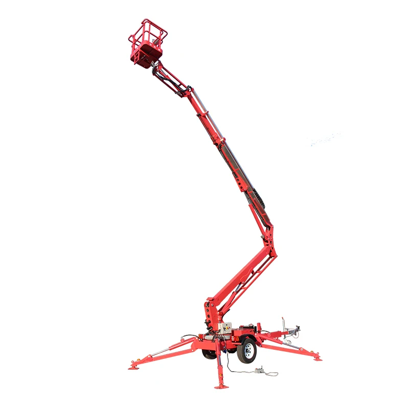 Towable Boom Lift With European Standards for Quick Towing