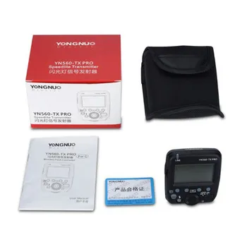 YONGNUO YN560-TX PRO 2.4G On-camera Flash Trigger Wireless Transmitter for Canon DSLR Camera YN862/YN968/YN200/YN560 Speedlite product image