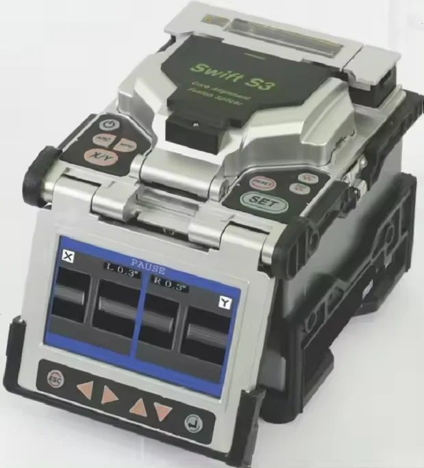 High Reliability Performance Fibre Optic Cable Splicing machines Core Alignment Fiber Fusion Splicer S3